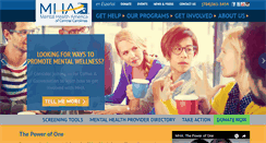 Desktop Screenshot of mhacentralcarolinas.org